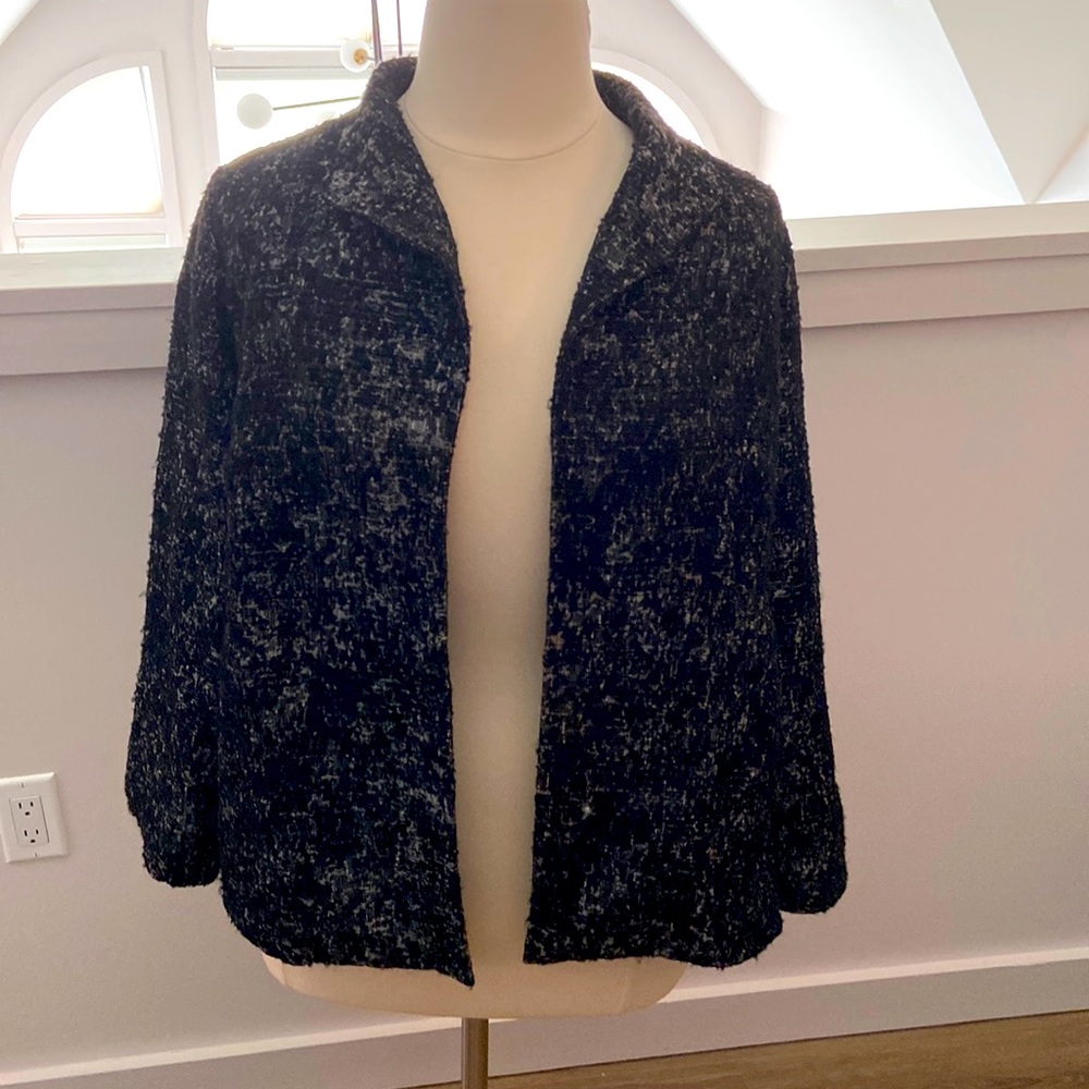 Eileen Fischer open front  blazer